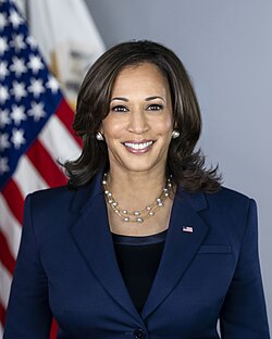 Former Vice President of the United States and former presidential candidate Kamala Harris is of Indian and Afro-Jamaican descent
