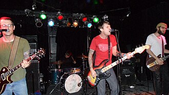 The Copyrights performing in Chicago in 2013