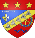 Coat of arms of Lorette