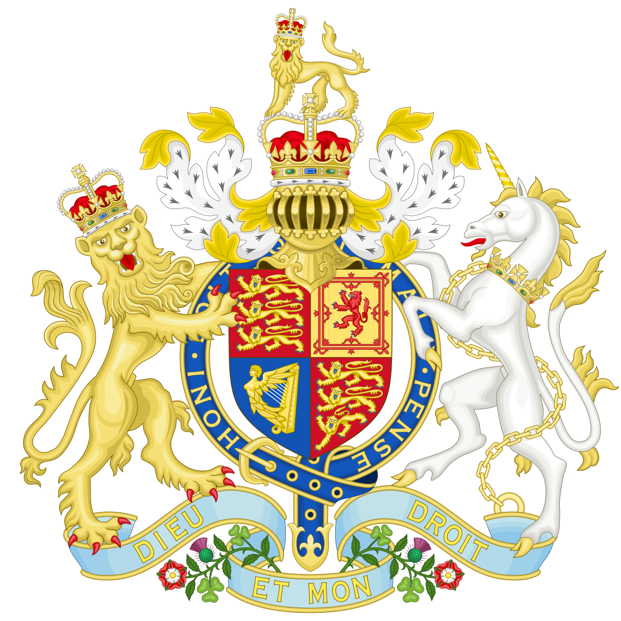 Coat of arms of the United Kingdom (1837).svg