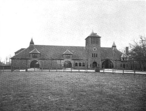 The stables at Idle Hour, c. 1903