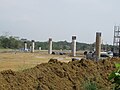 Under-construction MRT-7 Quezon City depot.