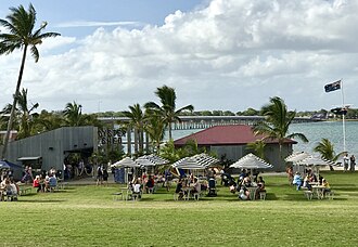 Sandstone Point with Bribie Island Bridge, 2018