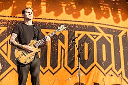 Former rhythm guitarist Kamron Bradbury