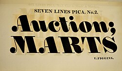 Backslanted "fat face" italic