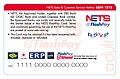 Back of a CEPAS NETS FlashPay card