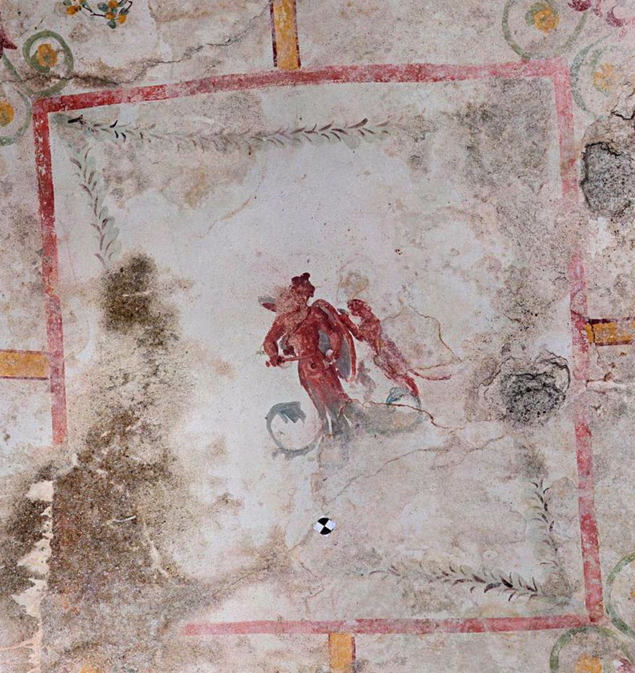 Man being attacked by a panther - Sala della Sfinge - Domus aurea - Rome - 2.png