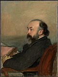 Portrait of a Man (1877), oil on canvas, 31 1/8 x 23 1/4 in. (79 x 59 cm), Clark Art Institute