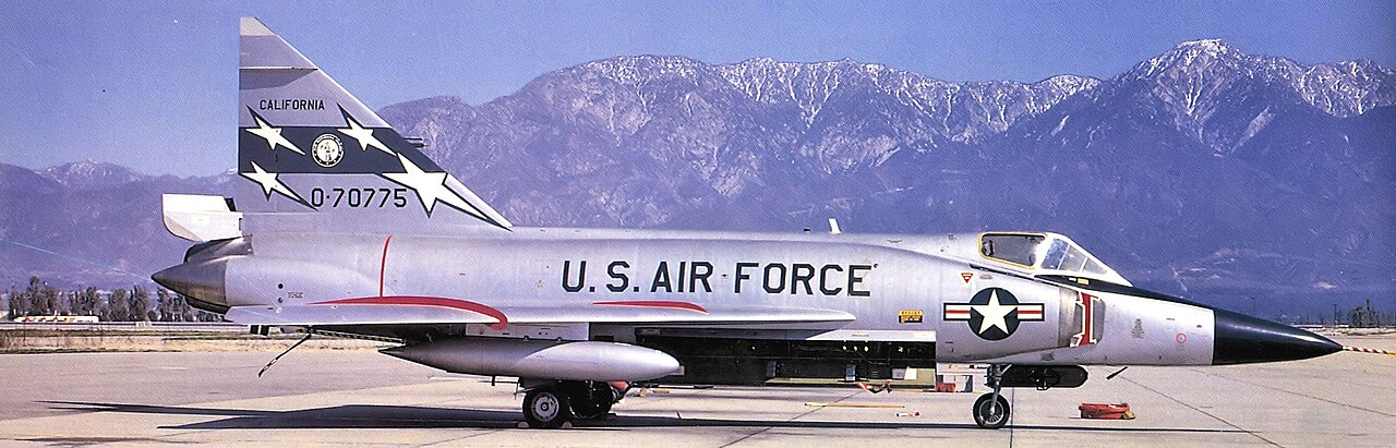 196th Fighter Interceptor Squadron Convair F-102A-90-CO Delta Dagger 57-775 1970.jpg