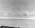 VT-8 in flight