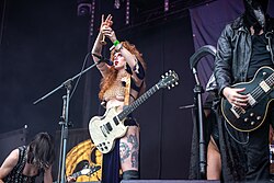 Castle Rat performing at the Mystic Festival 2025.