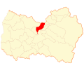 Map of Coltauco in the O'Higgins Region