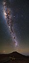 Milky Way pictured above Cerro Paranal[2]