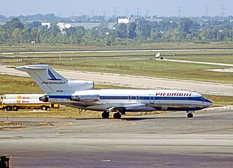 N467US, the 727 involved in the 1971 hijacking, in service with Piedmont Airlines as N838N in 1979