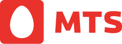 MTS logo in the Latin alphabet