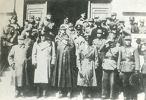 The "Committee of Three" met in Xuzhou, 1946