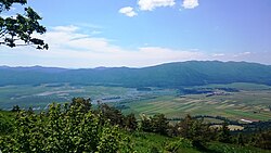 Typical Inner Carniolan rural landscape at Lake Cerknica