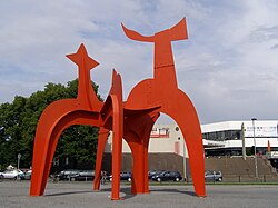 Le hallebardier (The Halberdier) (1971), Sprengel Museum, Hanover, Germany