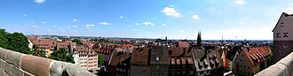 View from Nuremberg Castle