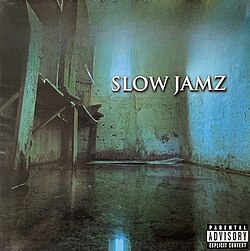 An abandoned blue hallway is shown with Twista's name in white paint, and the song title in white text. The parental advisory sticker is placed on the bottom-right corner.