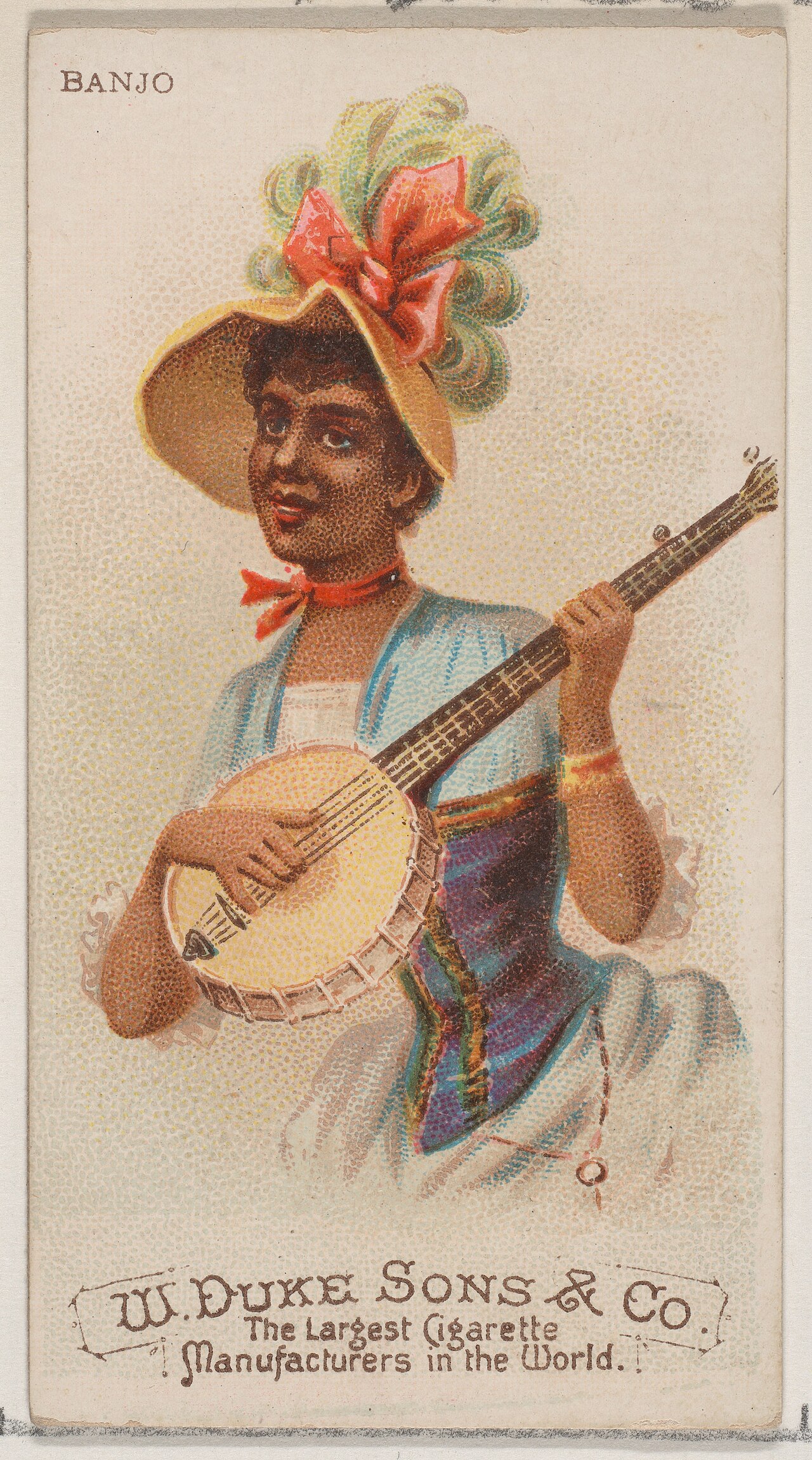 Banjo, from the Musical Instruments series (N82) for Duke brand cigarettes MET DPB883184.jpg