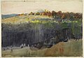 Valley and Hillside, Adirondacks (1889-94) by Frederic Edwin Church
