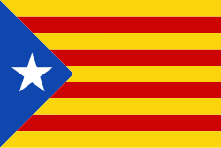 Flag of Catalan independence