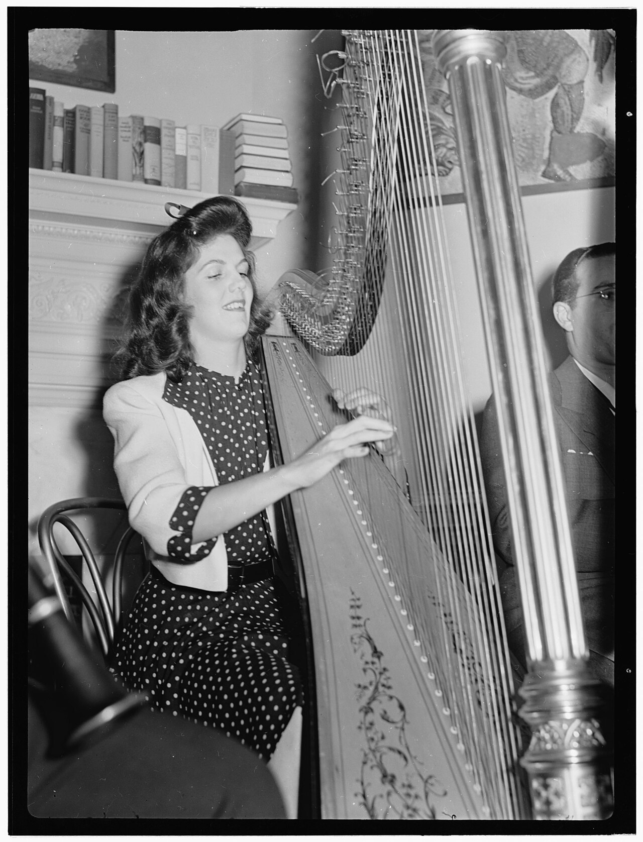 (Portrait of Adele Girard, Turkish Embassy, Washington, D.C., 193-) (LOC) (4977085064).jpg