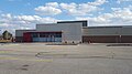 The abandoned Target store at Cloverdale Mall in Etobicoke, Ontario (store #3715) in 2017. This location was replaced with a COVID-19 Vaccine Clinic in 2021. However, it closed down in 2023 due to most people being vaccinated from COVID-19 and most pharmacies offering COVID-19 vaccinations. As of 2025, Fairgrounds Public Racket Club took over the space.