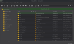 KeePassXC 2.7.10 entries screenshot