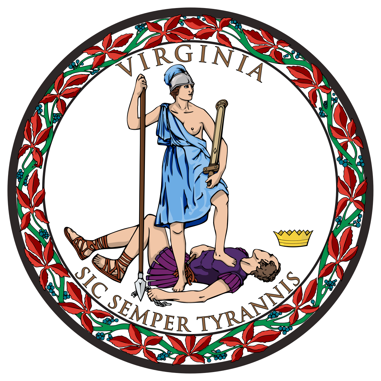 Seal of Virginia.svg