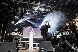 Agent Side Grinder at Nocturnal Culture Night 2018 in Germany.