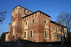 Castle of Caltignaga, Caltignaga
