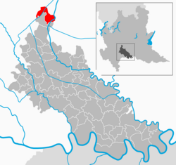 Location of Comazzo