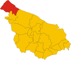 Fasano within the Province of Brindisi
