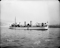 H.M.S. "Quail", North America and West Indies Squadron, Halifax, Nova Scotia, Canada.