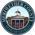 Official seal of Meriwether County, Georgia
