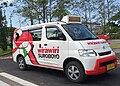 A Wirawiri Suroboyo operated by Suroboyo Bus in Surabaya