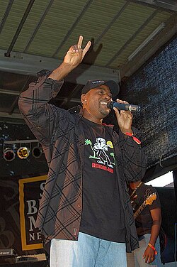 Performing live in 2007
