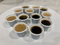 Espresso coffee cups