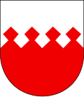 bastionné, Finnish heraldry[44]