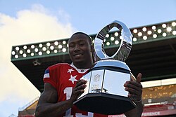 Brandon Marshall Former NFL wide receiver 26th all-time in receiving yards