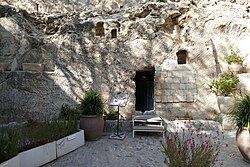 The Garden Tomb—a new holy site established by British Protestants in the 19th century.
