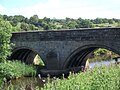 Kildwick Bridge west side built 1305–13 with ribbed vaulting