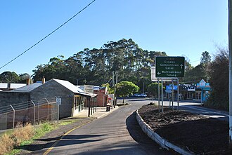 Entering Timboon from the Port Campbell road