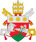 Coat of arms of Pope Pius VI