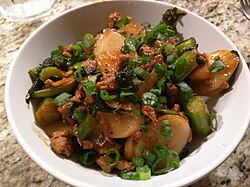 Korean tteokbokki (rice cake curry)