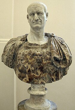 Bust of Vespasian, c. 80 AD, Farnese Collection, Naples National Archaeological Museum