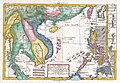 1780 map of Cambodia and mainland Southeast Asia.