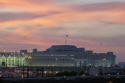 Qatar's Amir (ruler) is housed in the Amiri Diwan, located in the historic Al Bidda district.
